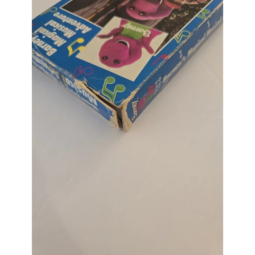 Vintage 1992 Barney's Magical Musical Adventure VHS Tape Sing Along  Lyons Kids